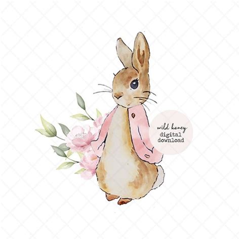 flopsy bunny clipart png   honey design clip art bunny