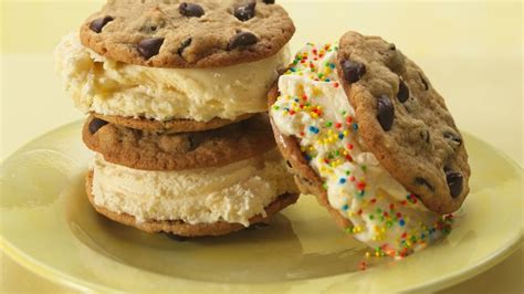 cookie ice cream sandwiches recipe bettycrockercom