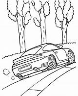 Porsche Coloring Pages 911 Printable Turbo Sketch Clipart Drawing Getcolorings Car Getdrawings Line Library Popular Cliparts sketch template