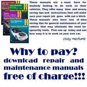 repair manuals diagrams  auto repair diagrams