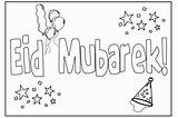 Eid Colouring Adha Mubarak Familyholiday sketch template