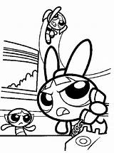 Coloring Powerpuff Homecolor sketch template