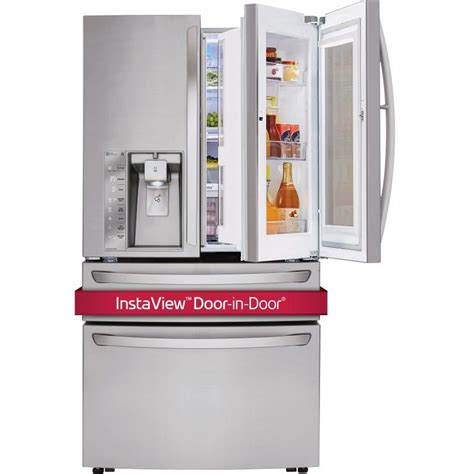 lg smart wi fi enabled french door refrigerator 30 cu ft lmxs30796s