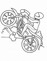 Bike Coloring Pages Helmet Mountain Sport Motorcycle Color Rated Getcolorings Printable Print Getdrawings sketch template