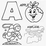 Coloring Letter Pages Alphabet Printable Toddler Print sketch template
