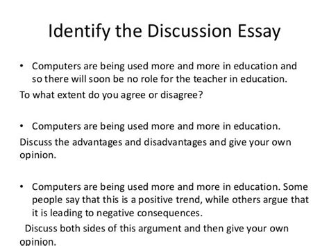 discussion essay   discussion     types