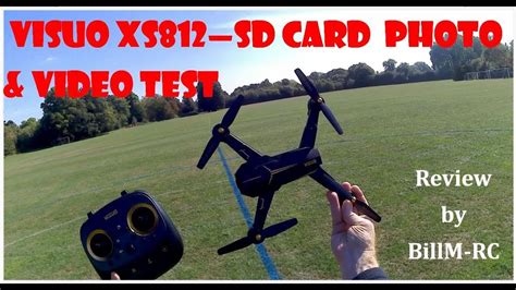 visuo xs review sd card photo video test youtube