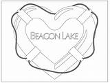 Beacon Coloring sketch template