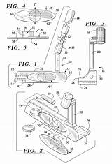 Patents Putter Face sketch template