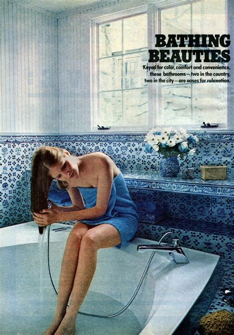 retro bathroom decor 4 colorful comfortable and convenient 70s