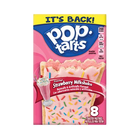 pop tarts® brings back fan favorite frosted strawberry milkshake dec