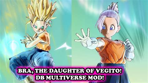 the overpowered daughter of vegito bra ssj2 db multiverse crossover
