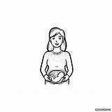 Womb Clipartmag Fetus Clipart sketch template