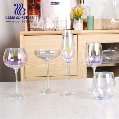 Ion Plating Colored Different Uses Wine Glasses Red Wine Glass