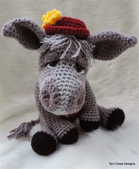 teris blog  donkey crochet pattern