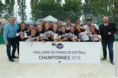 les champions 2018 du baseball softball français fédération française de baseball et softball