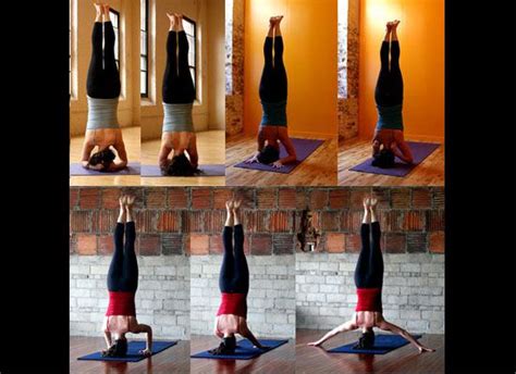 beyond the basic headstand 7 variations advanced yoga basic yoga poses yoga pictures