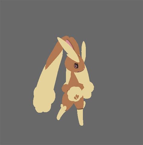 lopunny s walking and running animations