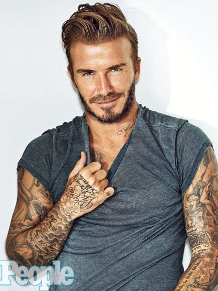 David Beckham Sexiest Man Alive 2015 Photos