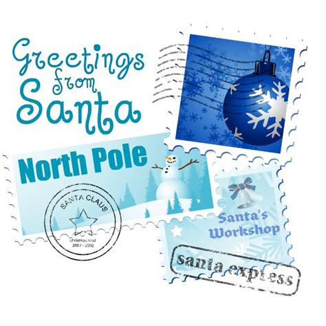 personalized north pole santa letters santa letter