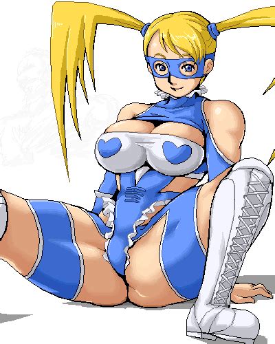 rainbow mika and zangief street fighter and 1 more drawn