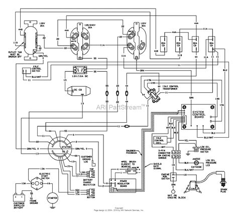 onan  commercial generator wiring diagram wiring diagram
