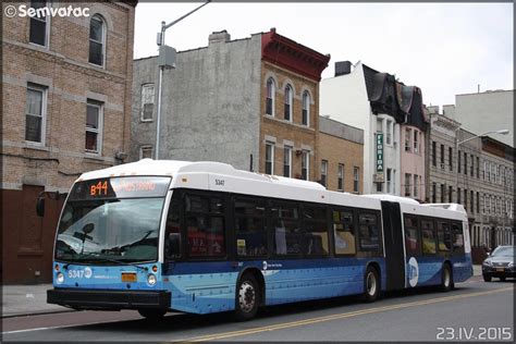 novabus lfs articule  york city bus mta metropolit flickr