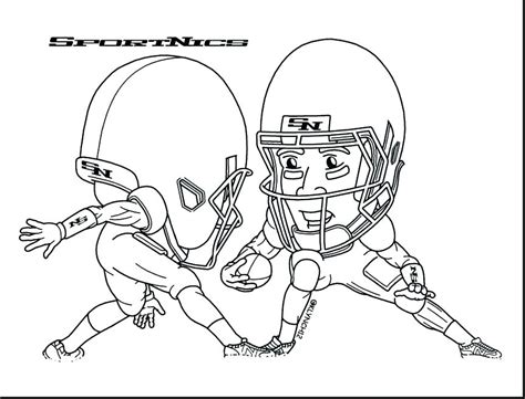 nfl player coloring pages  getcoloringscom  printable