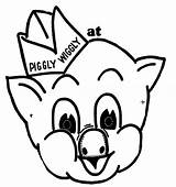 Piggly Coloring Wiggly Pages Fun Popular sketch template