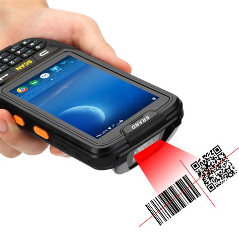 portable ip rfid  barcode scanner android os handheld pda  wifi