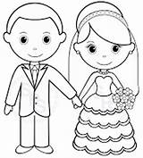 Coloring Wedding Pages Printable Marriage Kids Barbie Ken Couple Married Book Just Colouring Color Cute Entitlementtrap Print Games Themed Sheets sketch template
