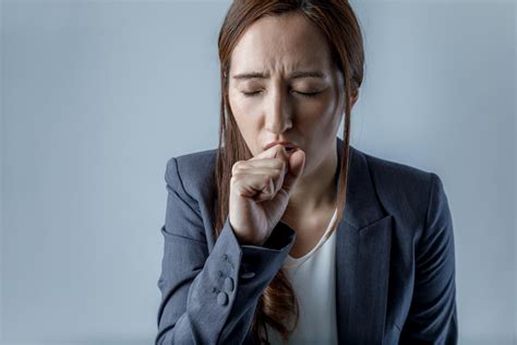 Woman Coughing [image] Eurekalert Science News Releases