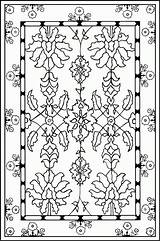 Coloring Pages Carpet Colouring Rug Prayer Persian Persain Color Popular Muslim Choose Board Coloringhome sketch template