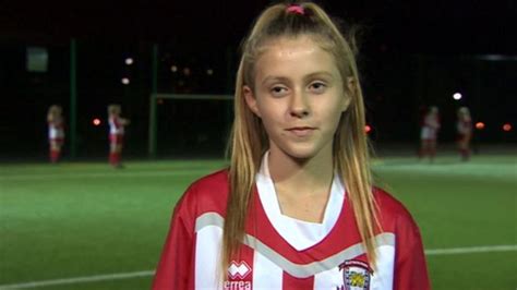 gender stereotypes teen called lesbian for playing football bbc news