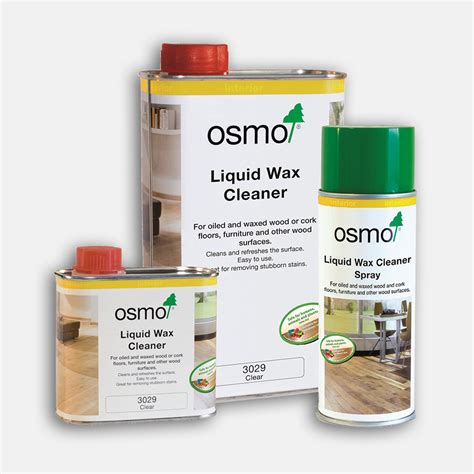 liquid wax cleaner osmo uk