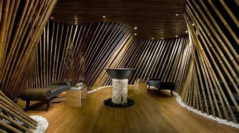 bamboo spa  loccitane spa lounge jimbaran spa massage room