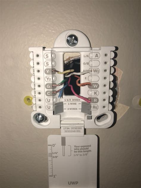 amazon alexa thermostat wiring