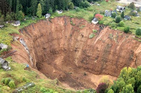 giant sinkhole  solikamsk tripled russia travel blog