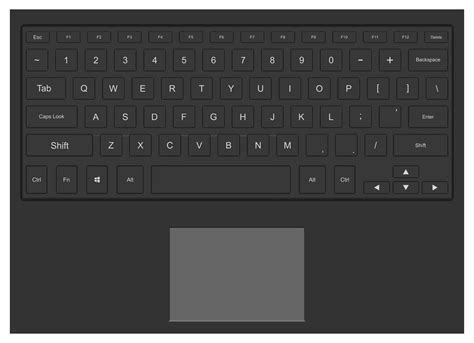 computer keyboard printable