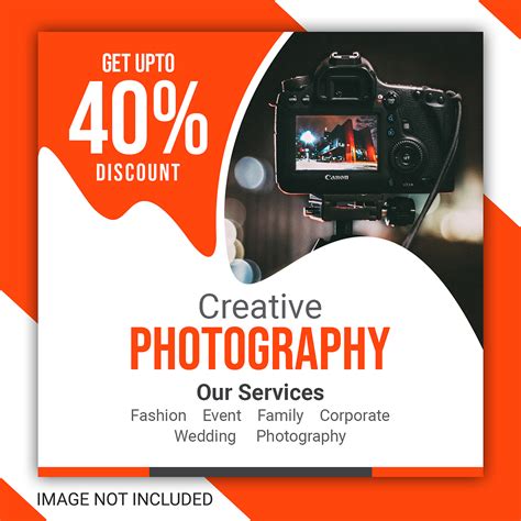 photography banner vector art icons  graphics