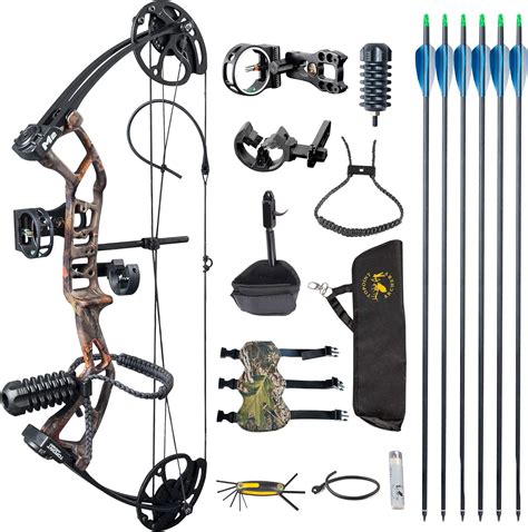 amazoncom hunting archery compound bow package  youth bow set  beginners junior kids