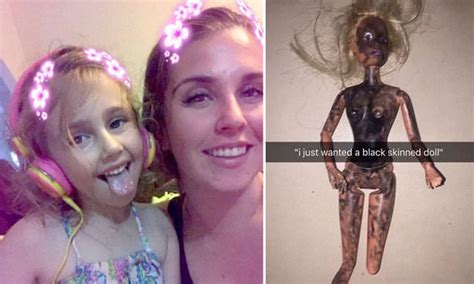 Girl 4 Drew On Her Barbie Doll In Black Sharpie Daily Mail Online