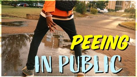peeing in public youtube