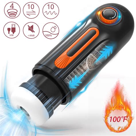 Ayiyun 4 In 1 Automatic Male Masturbators Sex Toys For Men With 10