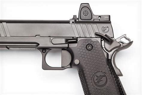 nighthawk custom trs comp double stack mm  full review handguns