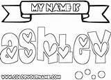 Coloring Name Pages Names Make Own Bubble Letters Create Printable Print Ashley Say Drawing Colouring Color Getcolorings Illusion Draw Getdrawings sketch template