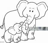 Elephants Elefanti Elefante Souvent Rr02 sketch template