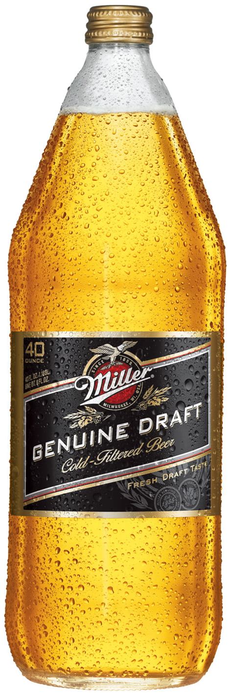 miller genuine draft beer american lager  fl ozbeer bottle  abv walmartcom