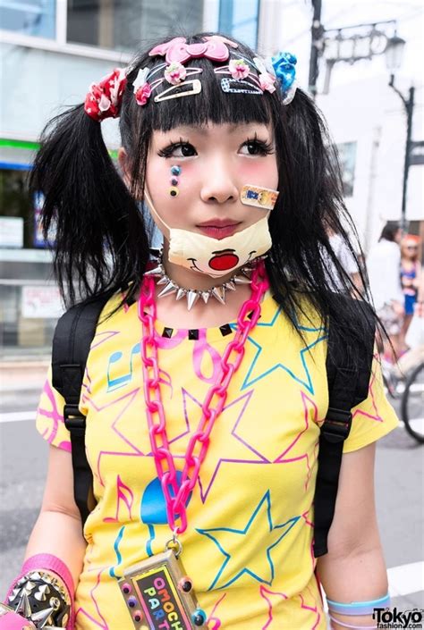 Cute Decora Hair Clips And Mask Japanese Fashion Japan