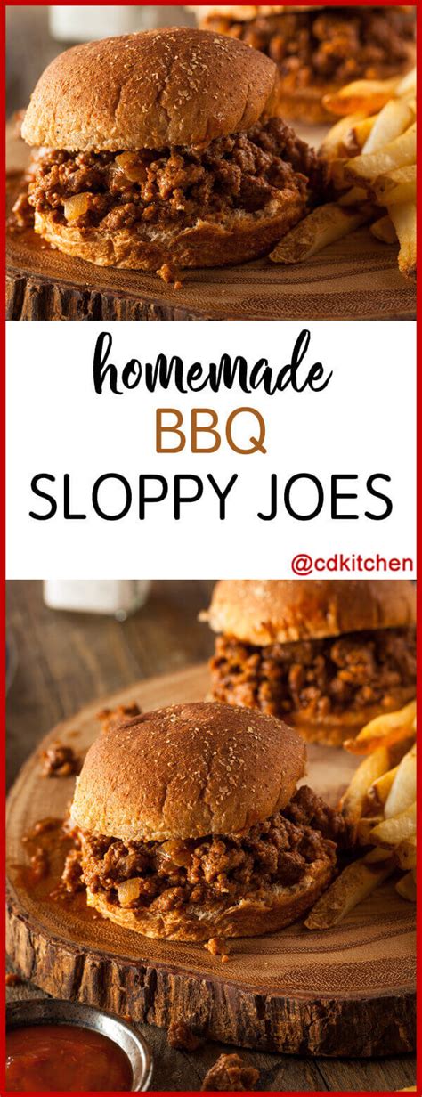 Homemade Bbq Sloppy Joes Recipe